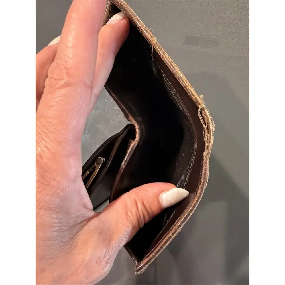 Gucci GG Vintage Monogran Canvas Women Signature Long Wallet